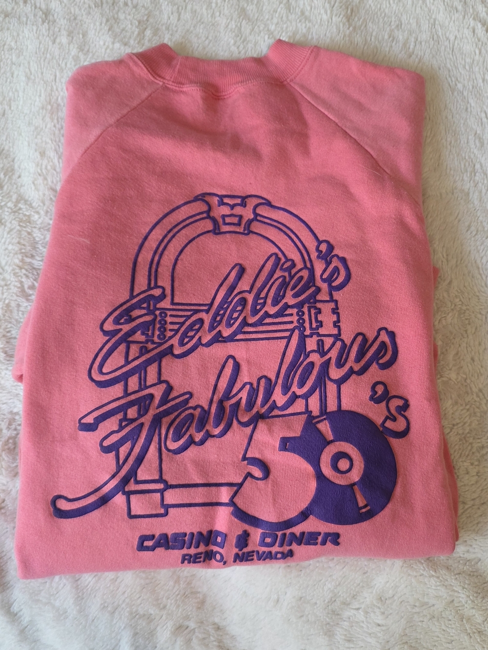 Vintage Jerzees Eddies Fabulous 50s Crewneck From Reno